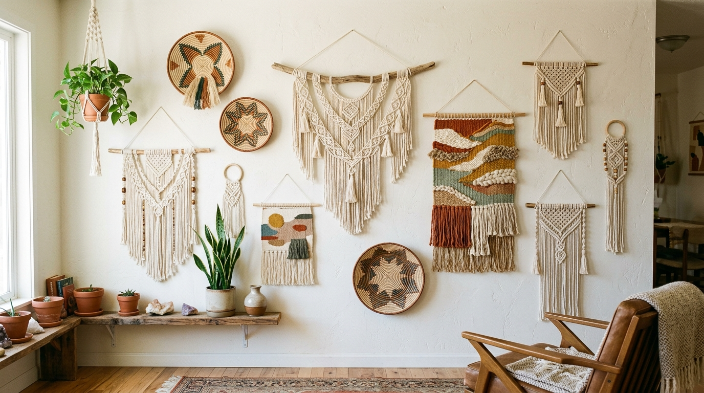 Style with plants to add life and softness